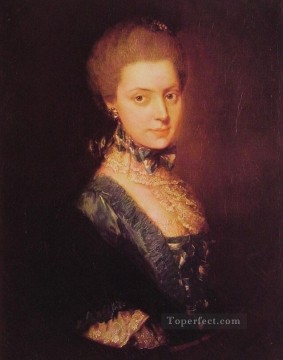 Elizabeth Wrottesley retrato Thomas Gainsborough Pinturas al óleo